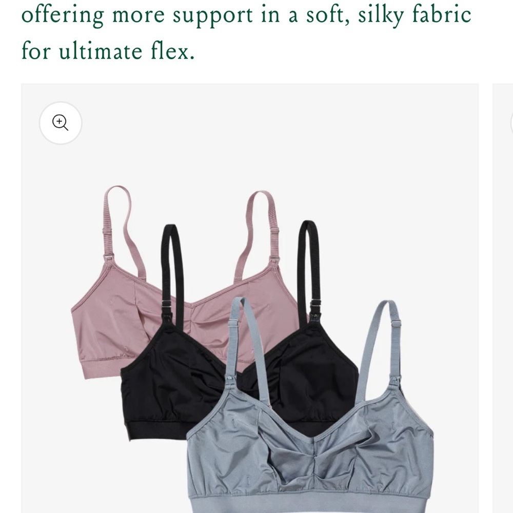 Bodily Do Anything Nursing/ Pumping 3pk bra